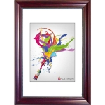 15555-Фоторамка JW17-201 бордовый 10*15-1