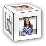 17255-Фоторамка 8147 PHOTO CUBE white 6X8,5*8,5 см-1