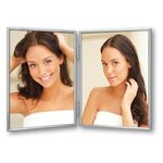 18208-Фоторамка 120DS01-5R SILVER DOPPIA 2X13*18-1