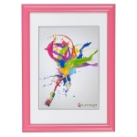 22091-Фоторамка JW110-5 розовый 30*45 -1