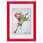 22094-Фоторамка JW110-6 красный 30*45 -1