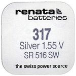 22262-Батарейка Renata R317 SR516 SR62-1