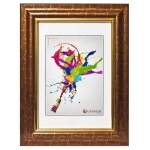 41921-Фоторамка JW57-5 кофейный мрамор 30*45-1