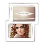 42250-Фоторамка AF746W MANTOVA WHITE 2X10*15 (21x25)-1