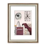 43506-Фоторамка DN923B PALMI BROWN 20*30 с паспарту 15*20-1