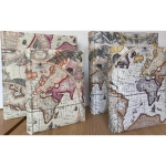 44131-Фотоальбом BD-100PG/bl MAPS (стр. 29*32см)-1