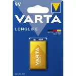 24104-Батарейка VARTA Longlife 9V 6LR61 (Крона)-1