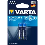 24105-Батарейка VARTA Longlife POWER LR03-2BL AAA-1