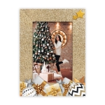 45426-Фоторамка ZT2035 рождественская GOLDY 10*15-1