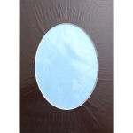 1416-Паспарту Dark brown 21*29.7 см фото 15*20 см oval-1