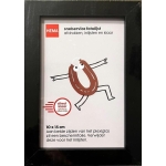 46178-Фоторамка 18x15 Black 10x15 МДФ-1