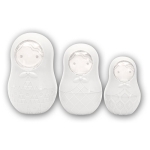 46269-Фоторамка MM15W DOLLY набор 3 рамки-матрешки-1