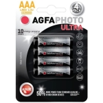 24389-Батарейка AgfaPhoto Ultra, E-EUR-AI Micro AAA LR03, BP4-1