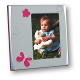 19829-Фоторамка T24 SILVER BABY 7X10 RETRO VELLUTO R-1