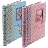 40806-Фотоальбом 9821/F 40 стр. с рамкой Малыши-3 (2М1615) (23x28см)-1