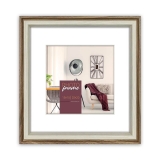 43507-Фоторамка DN930B PALMI BROWN 30*30 с паспарту 20*20-1