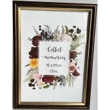 43988-Фоторамка PLA-2T-15*21 brown and gold-1