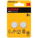 23538-Батарейка Kodak CR 2032-2BL литиевая-1