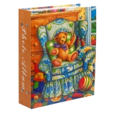 24149-Фотоальбом 100 фото PP-46100S Детский альбом (Мишки-3) (12727)-1