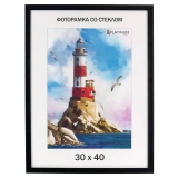 24210-Фоторамка Аккорд черный 30*40-1