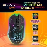 24237-Мышь Intro MW575 беспроводная игровая 800-1600dpi черная-1
