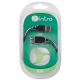 22477-Кабели CTM USB 2004101 INTRO USB 2.0, штекер-гнездо,длина-2м-1