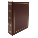 46228-Фотоальбом BB-10x15/200M CLASSIC-4 BROWN-1