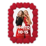 46253-Фоторамка ACR46 MARGHERITA RED 10X15-1