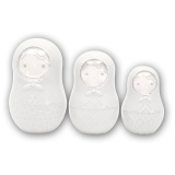 46269-Фоторамка MM15W DOLLY набор 3 рамки-матрешки-1