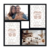 46004-Фоторамка VL446B BARI BLACK 4X10X15 (27x27)-1