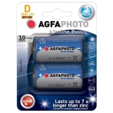 24386-Батарейка AgfaPhoto Mono D, LR20, BP2-1