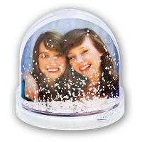 16509-Фоторамка PG101 рождественская PHOTO GLOBE SNOW-1