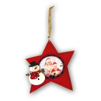 18848-Фоторамка HT63 рождественская EGIL 2 6*5,5-1