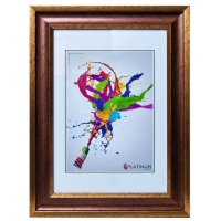 21012-Фоторамка JW16-200 бордовый 30*40-1