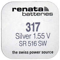 22262-Батарейка Renata R317 SR516 SR62-1