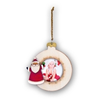 18526-Фоторамка L988 рождественская 6,5*6,5-5