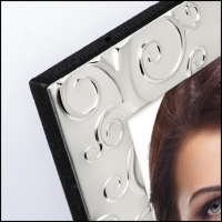 19019-Фоторамка S128-4 SILVER 10*15-2