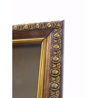 22689-Фоторамка Interior Office 980 30*40 латунь-2