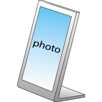 41154-Фоторамка A7LTHP ACRYLIC 7*10-2