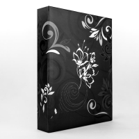 41428-Фотоальбом EB46200B UMBRIA 10X15/200 BLACK-2