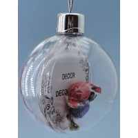 41687-Фоторамка DECOR-DECOUPAGE-шар 8,5см-5