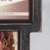 42249-Фоторамка AF646B MANTOVA BLACK 2X10*15 (21x25)-2