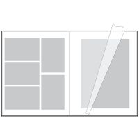 41783-Фотоальбом AT293150V CLASSICO 29X31 CON VELIN-2