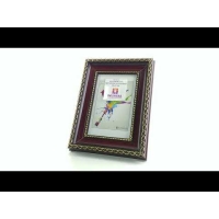 22081-Фоторамка 8131 бордовый 40*60-3