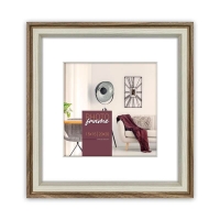 43505-Фоторамка DN920B PALMI BROWN 20*20 с паспарту 15*15-1