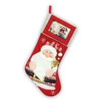 43810-Фоторамка TT82 рождественская CHRISTMAS SOCKS 10*15 h46см-1