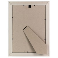 24077-Фоторамка Садко белый с золотом 21*30 с ножкой-4