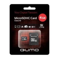 42802-Карта памяти micro SDHC с адаптером QUMO 4GB (class10)+ adapt-1