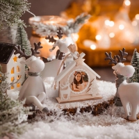 44707-Фоторамка LK63A рождественская KALIX A 6X6-4