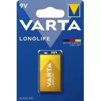 24104-Батарейка VARTA Longlife 9V 6LR61 (Крона)-1